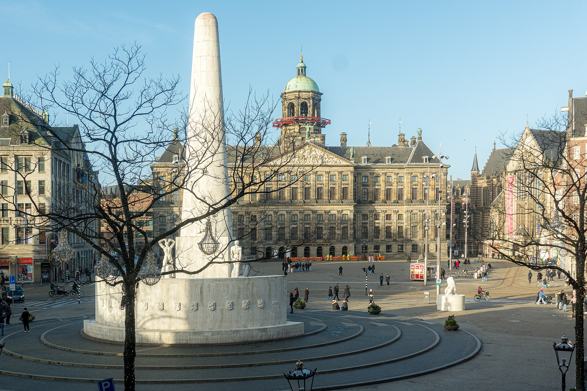 Dam Square in Amsterdam — Amsterdam, Netherlands