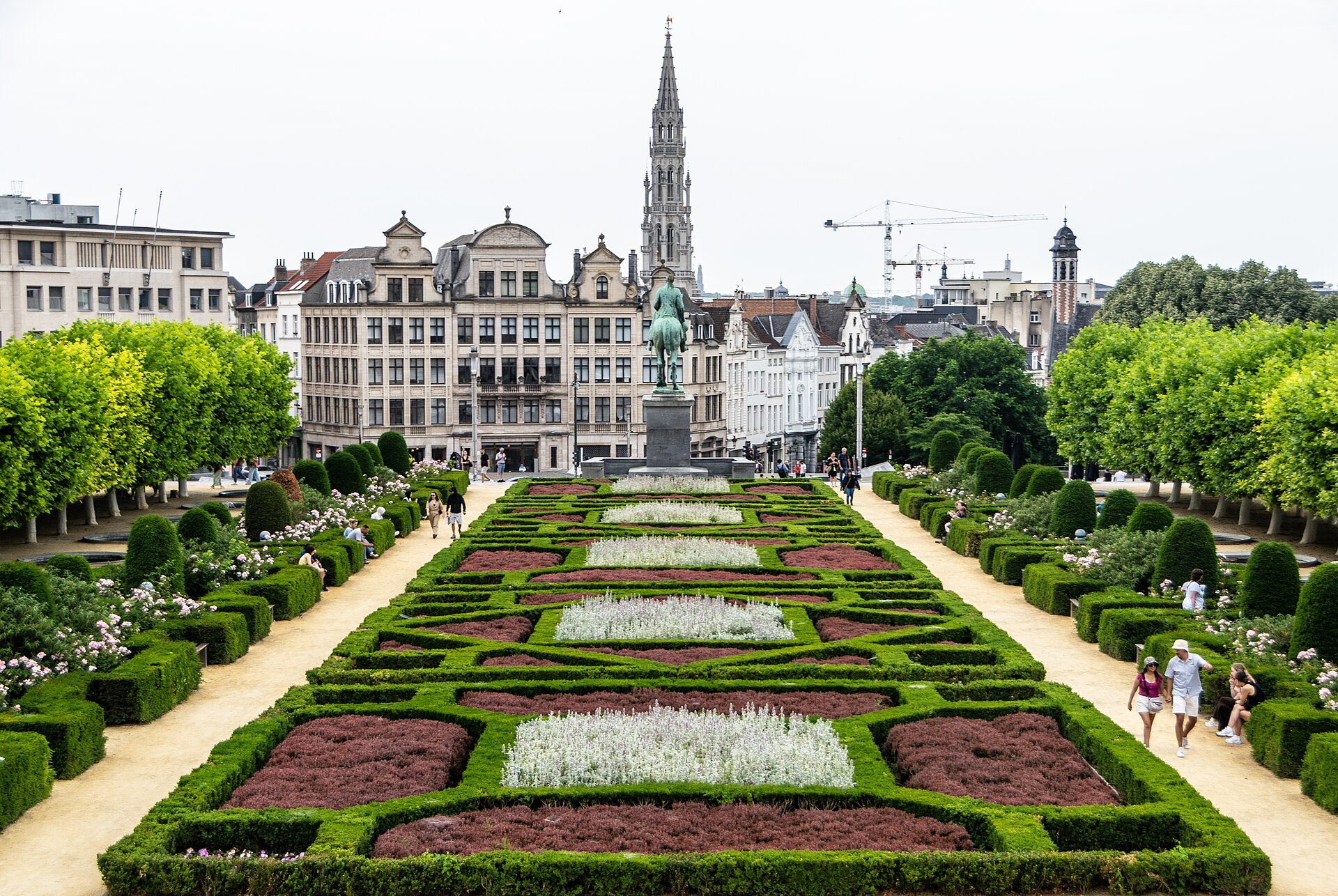 Mont des Arts in Brussels — Brussels, Belgium