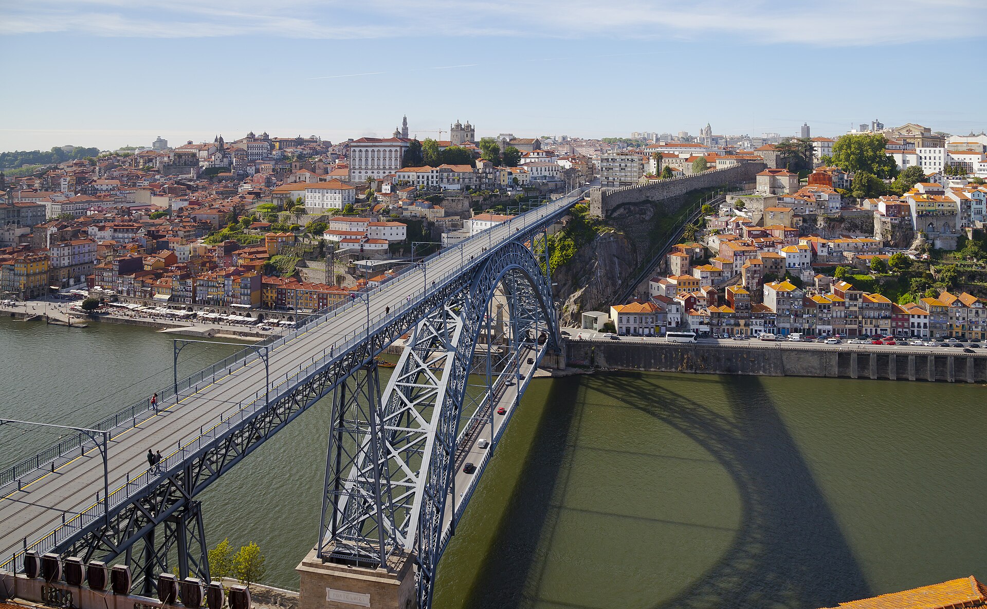 Dom Luís I Bridge over the Douro — Porto, Portugal