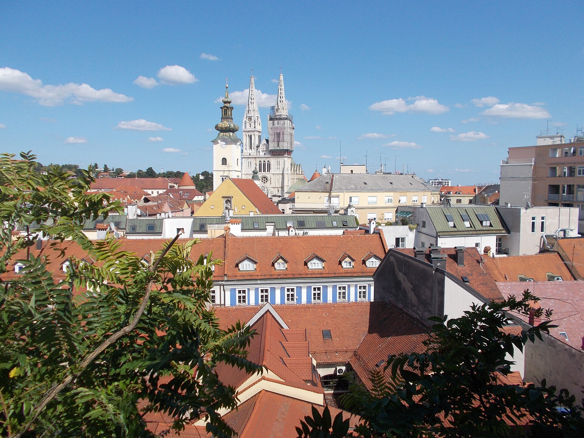 Upper Town streets in Zagreb — Zagreb, Croatia
